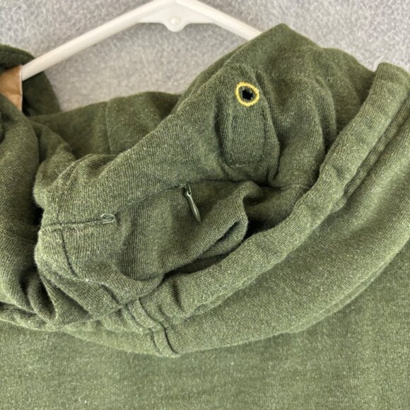 Skullcandy Mens XL Green Full-Zip Hoodie With Drawstring Hood & Pockets - Picture 7 of 9